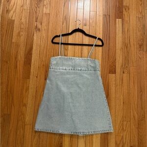 Retrofete Nadiya Sequined Denim Dress
